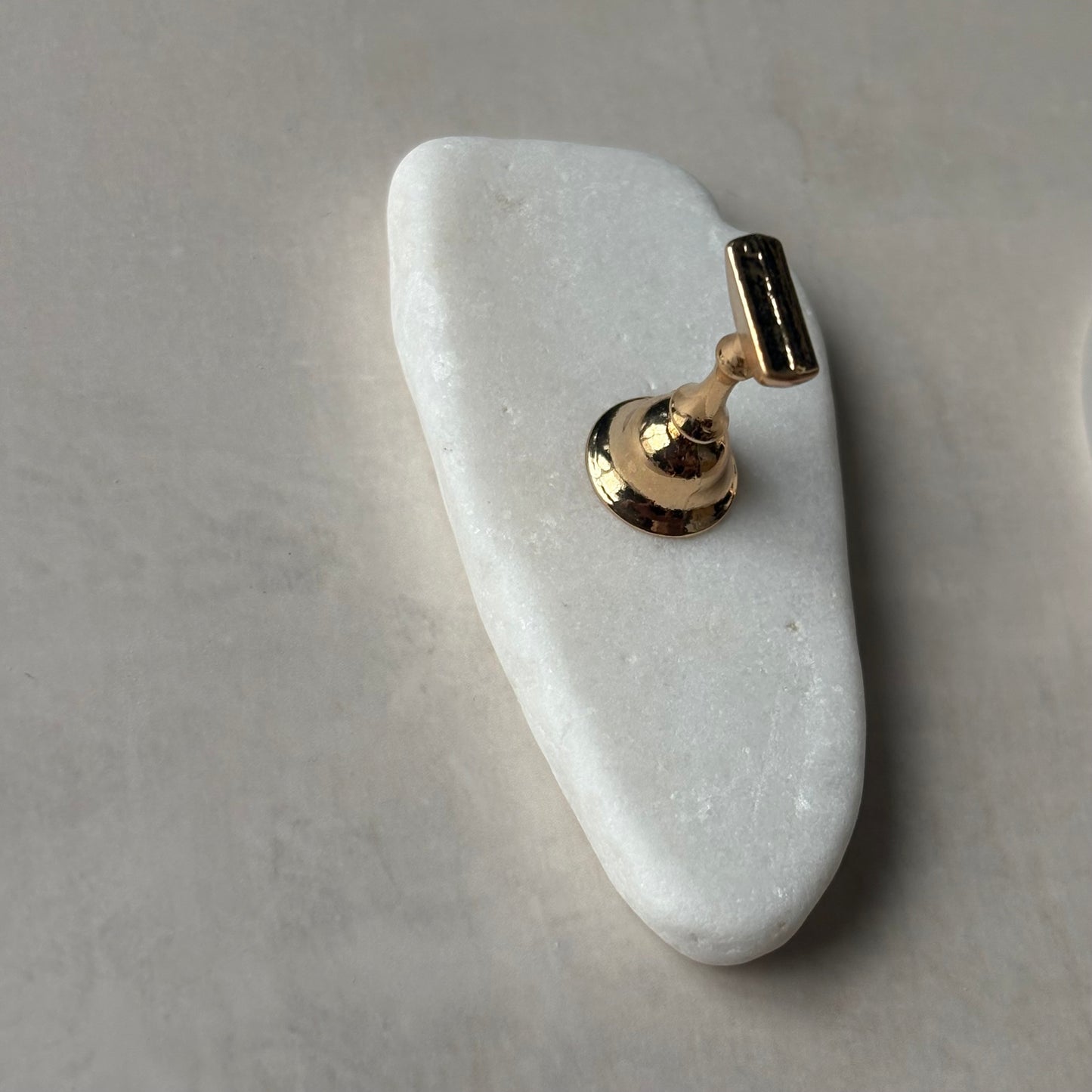 【即納品】6 smoke stone  flat tip stand original  チップスタンド 天然石