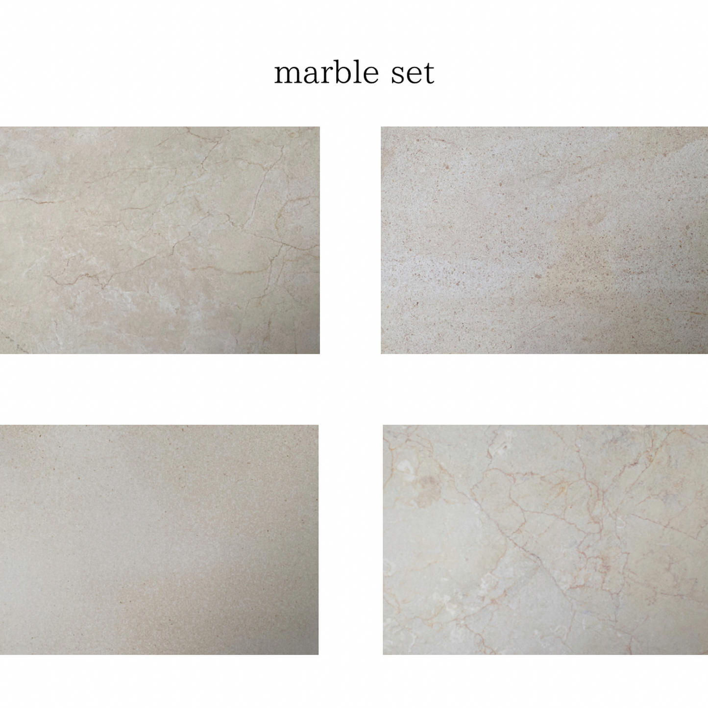 [即納品]stone set(B)  A4size photogenic sheet 4set　LVS122B