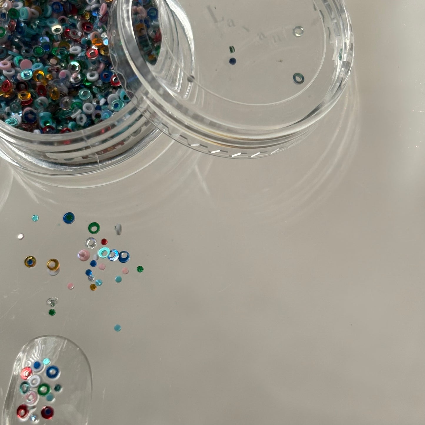 【即納品】	beads hologram 2SET LVSN1320SET2 ネイルパーツ