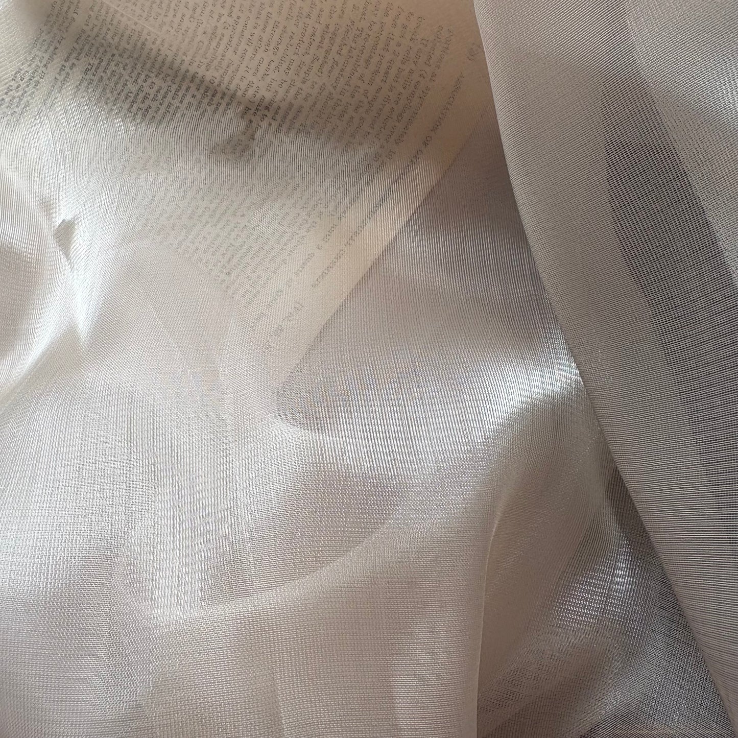 [Immediate delivery] 2SET satin clear textile clear white beige LVS114SET