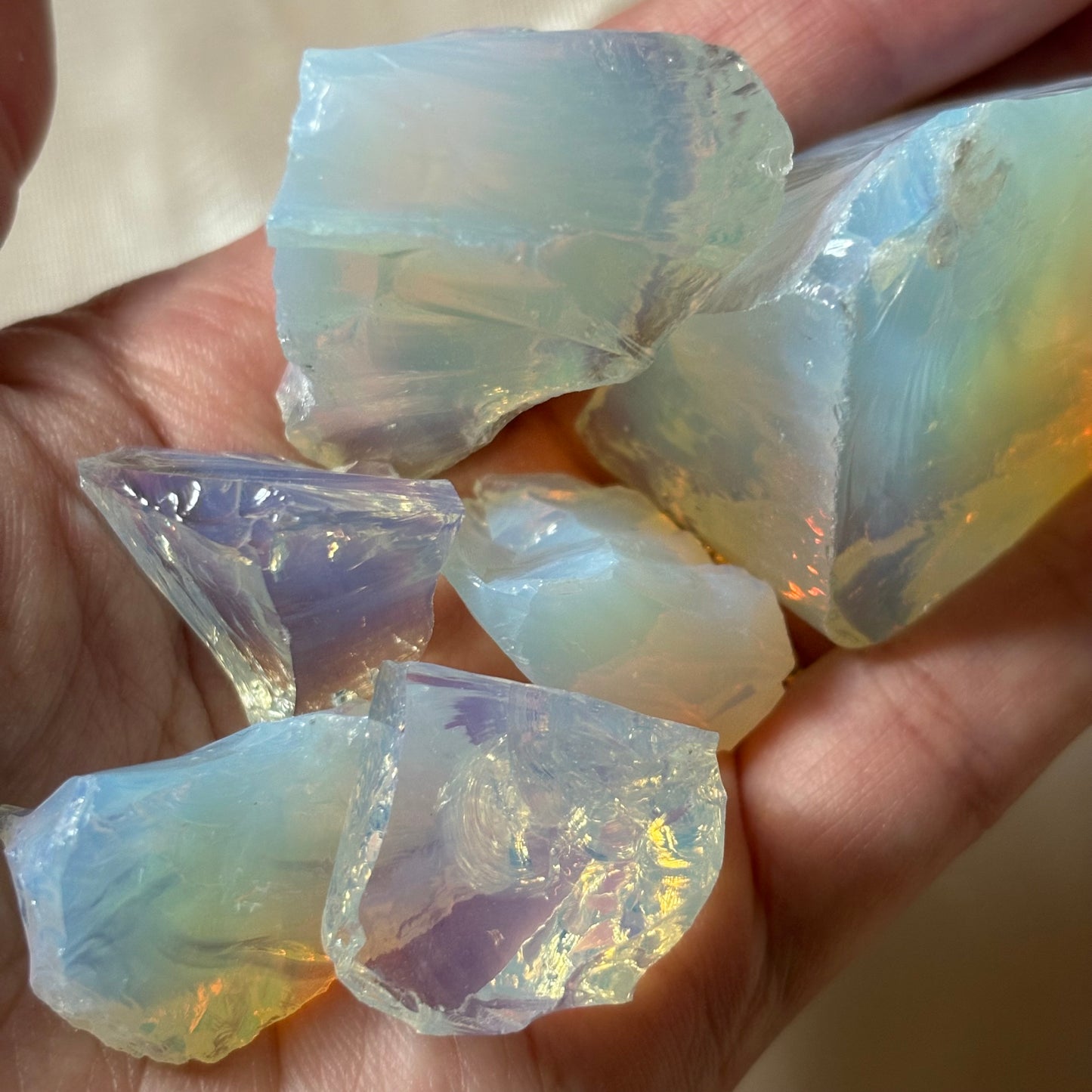 [Ready to ship] fluorite stone natural LVS176N
