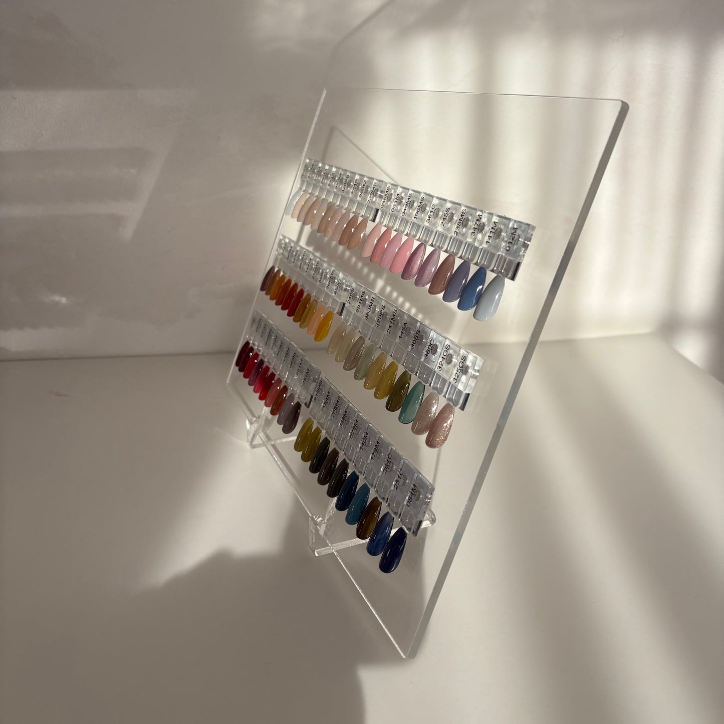 【予約販売品】	60color マグネット カラーチャート ディスプレイ Lsize LVS912D60Y