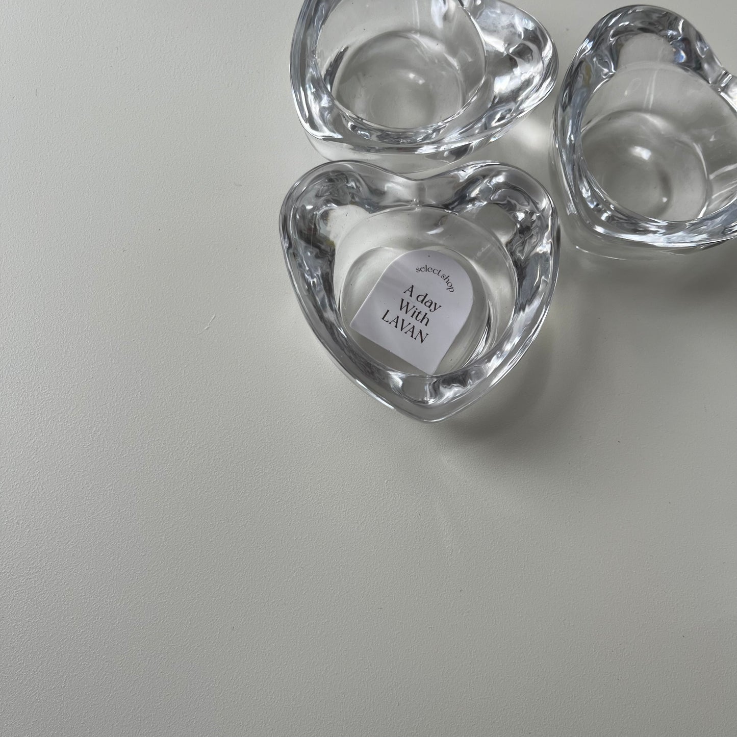 【即納品】multi glass Heart　LVS752H(インテリア　 プライベートサロン サロン サロン小物)