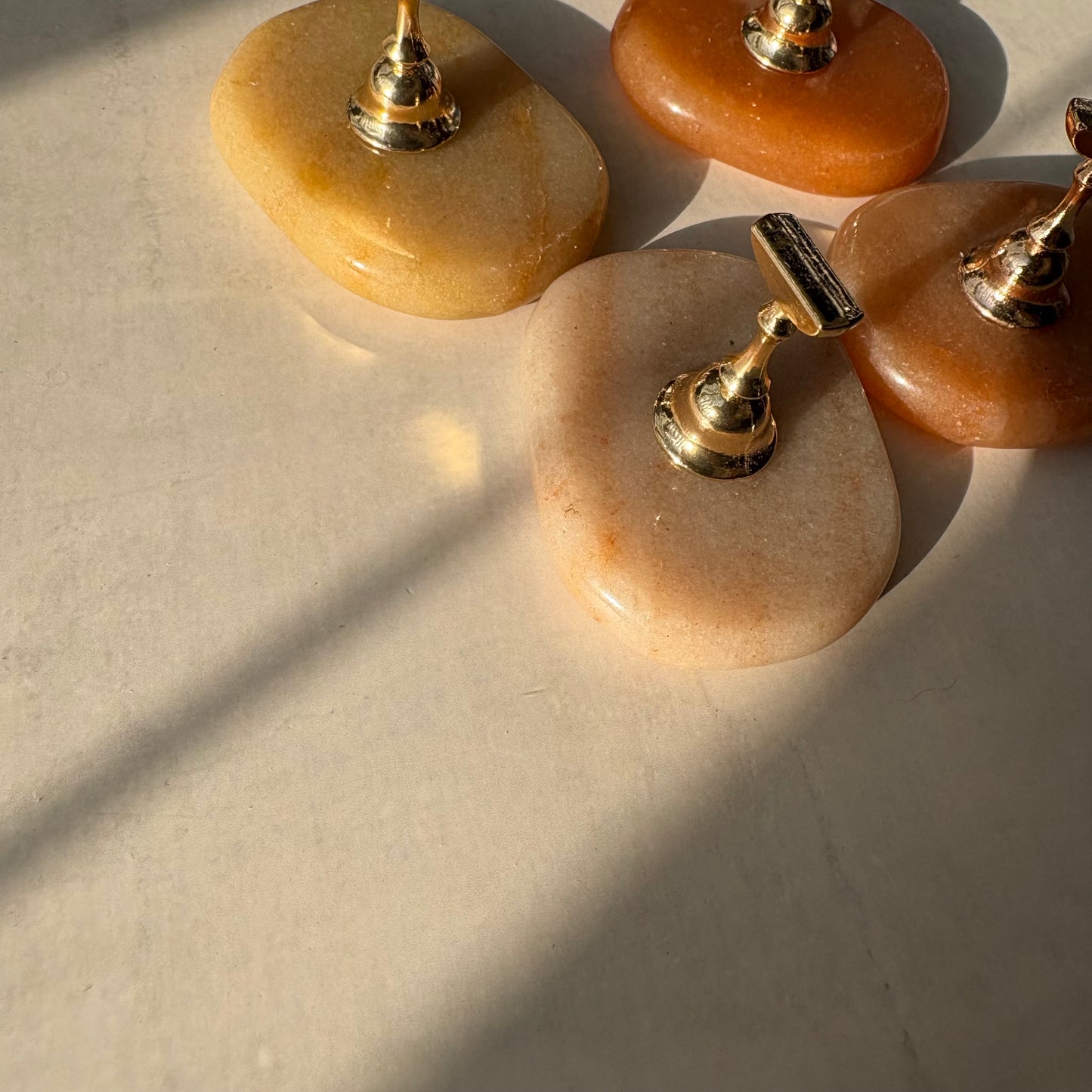 【即納品】	23 topaz B flat tip stand original チップスタンド 天然石 トパーズ  LVS258B