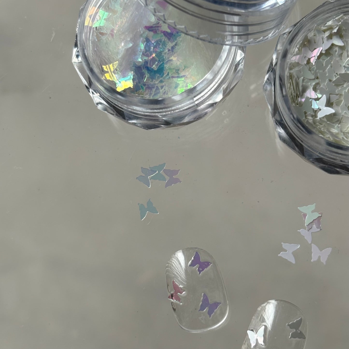 【即納品】butterfly small 23 2set	LVSN1309B23  バタフライ ホログラム