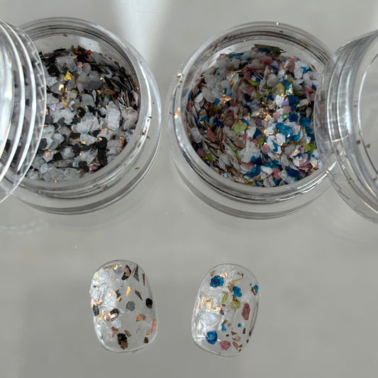 【即納品】	flakes glitter A 2SET 1291SET2