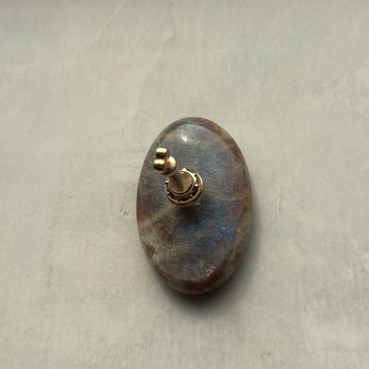 【即納品】 506 磁石無し moon stone tip stand  チップスタンド 天然石