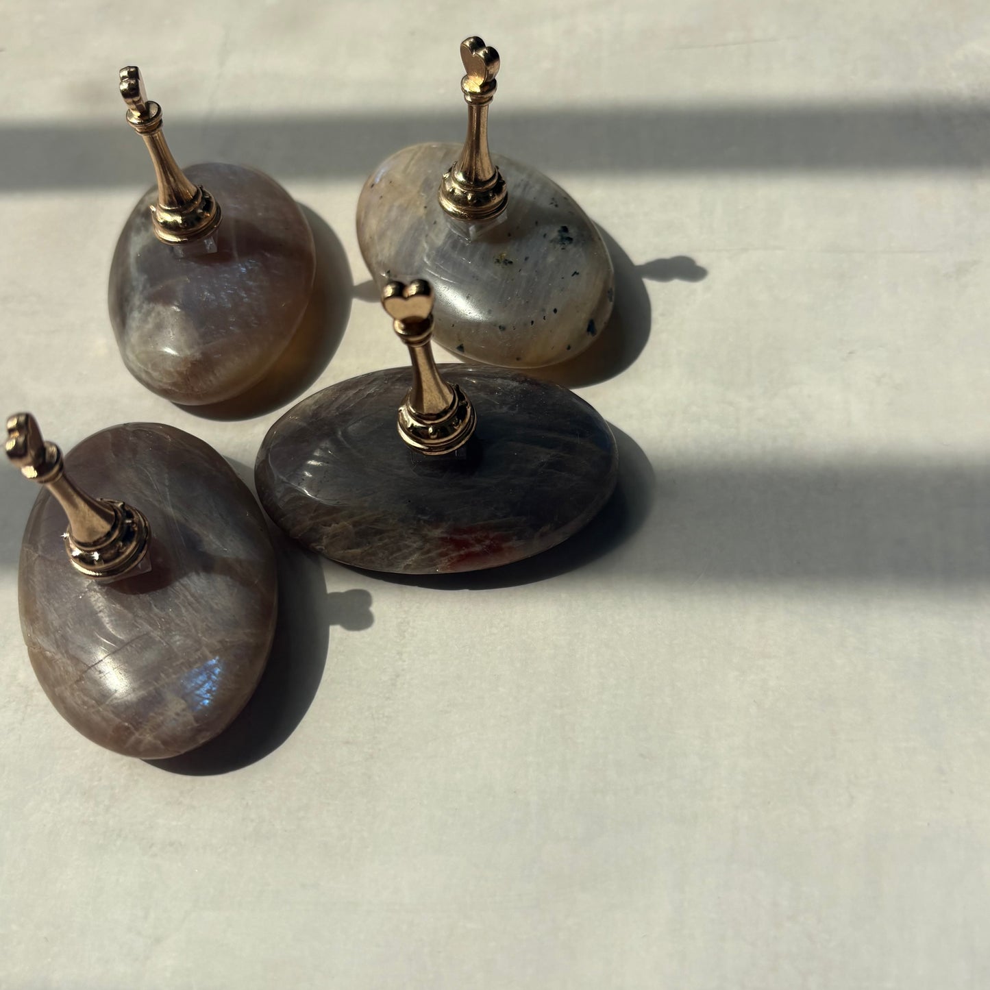 【即納品】 511 磁石無し moon stone tip stand  チップスタンド 天然石