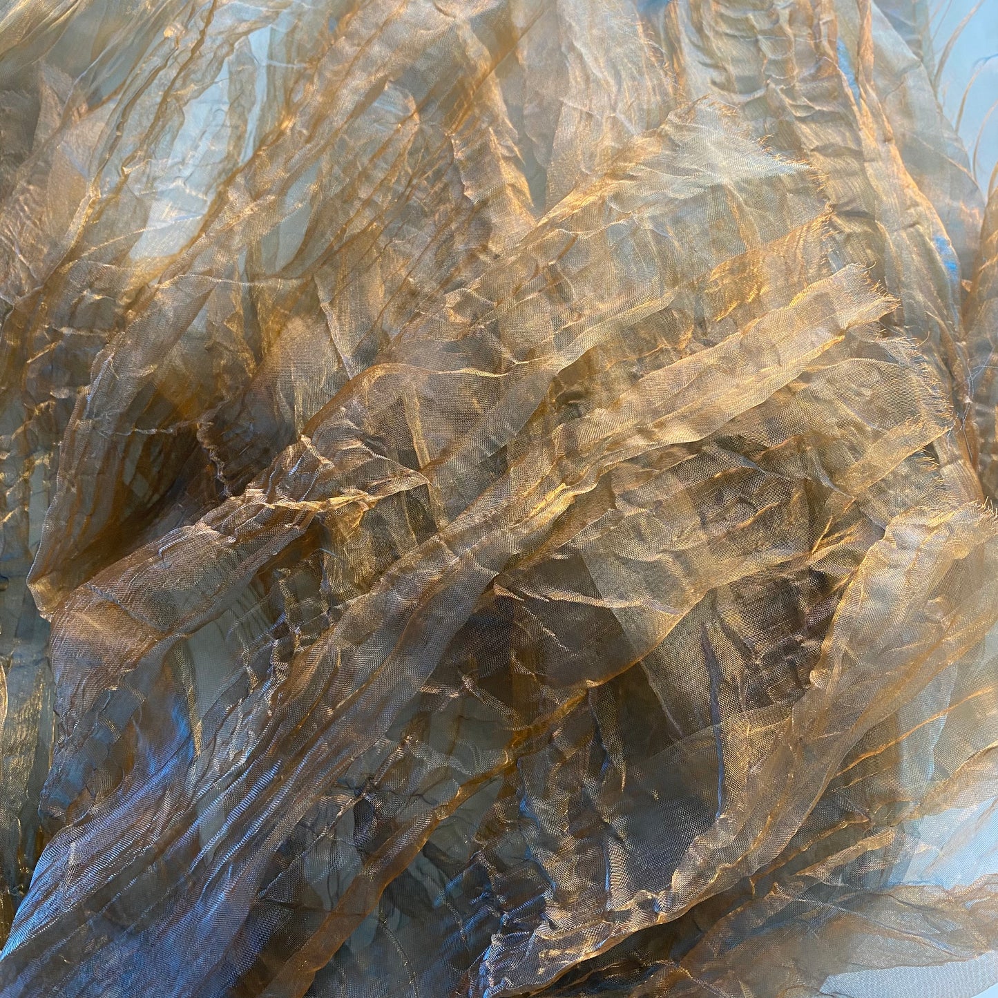 [Ready to ship] Curly brown frost polarization textile photography cloth LSV117BRPO