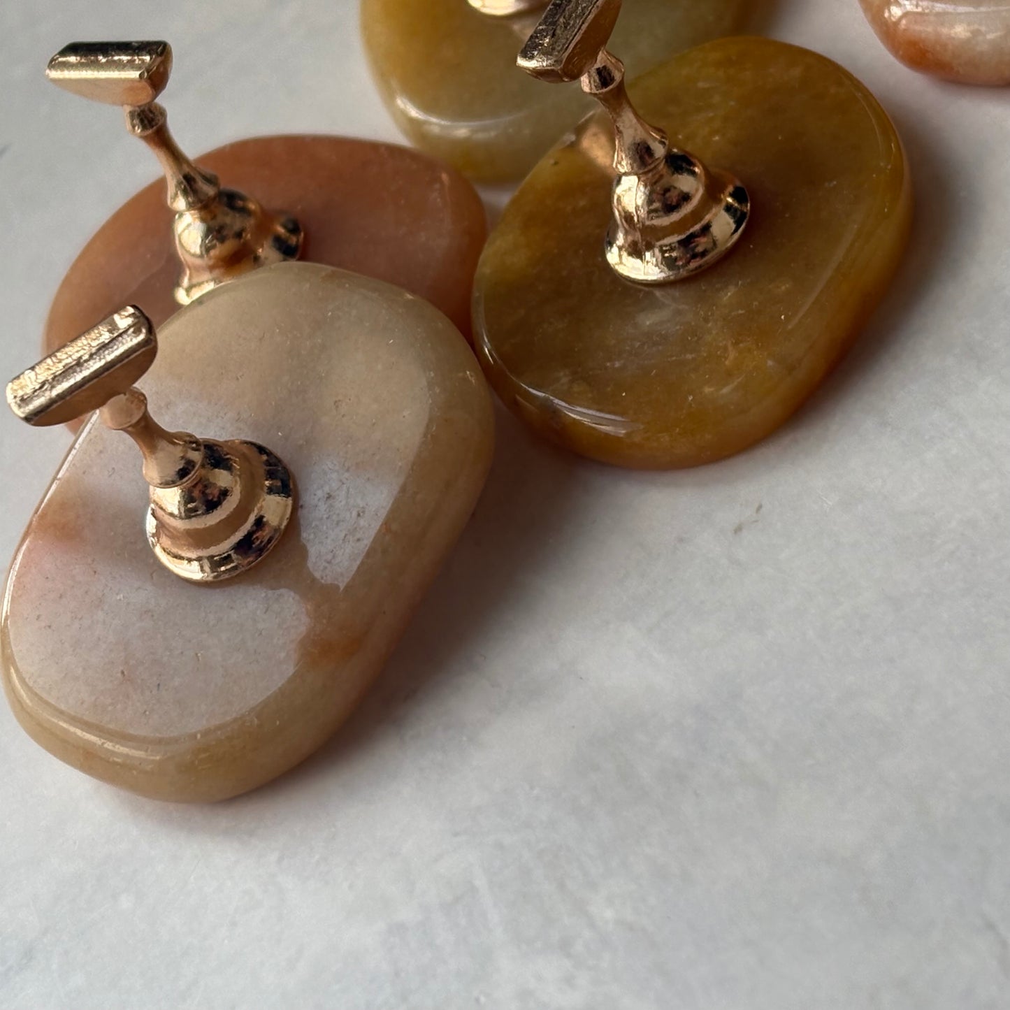 【即納品】	23 topaz B flat tip stand original チップスタンド 天然石 トパーズ  LVS258B