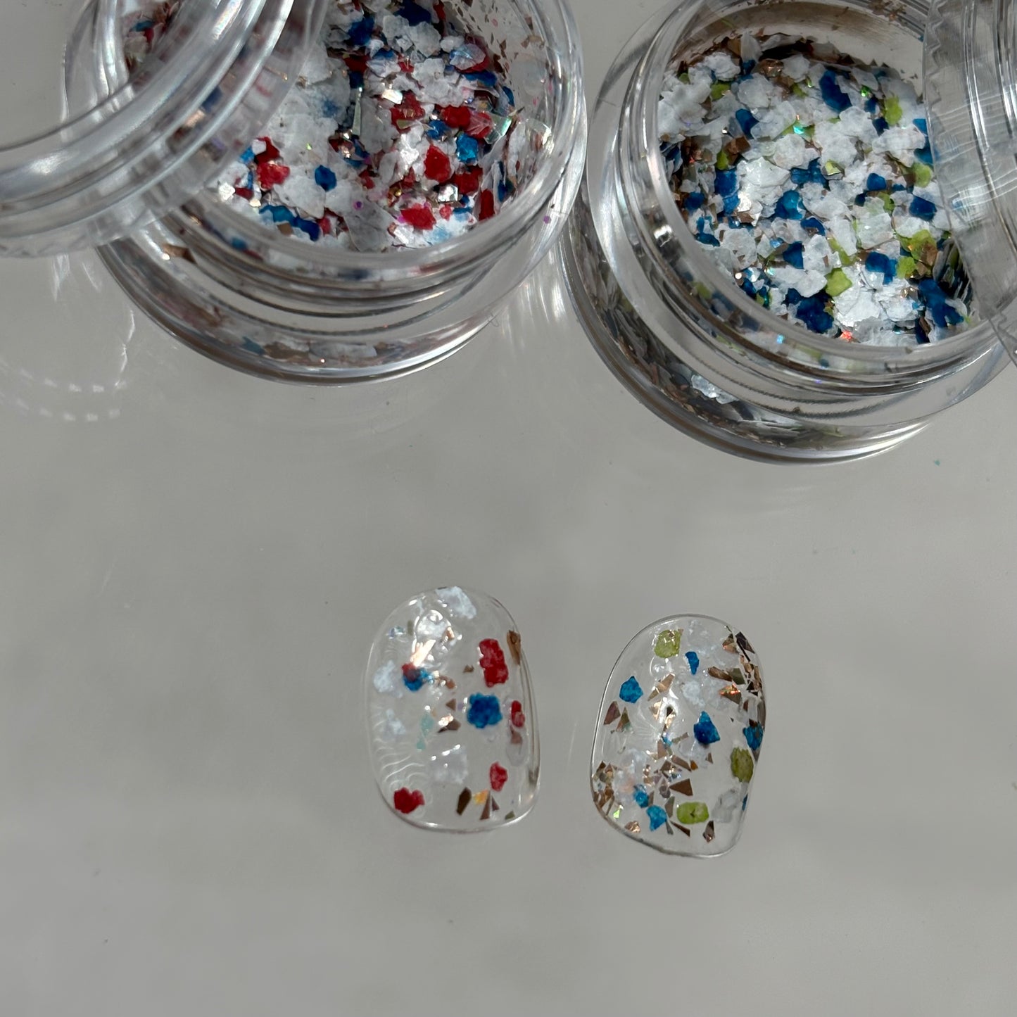 【即納品】	flakes glitter B 2SET 1291SET2B