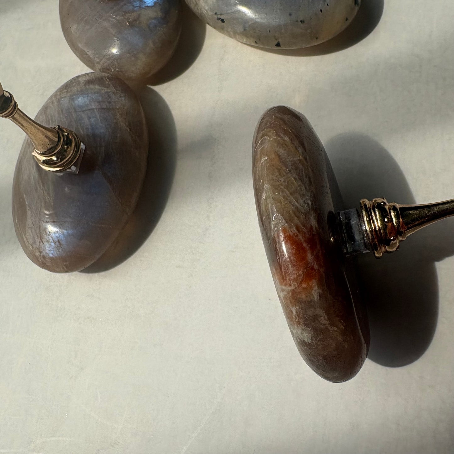 【即納品】 511 磁石無し moon stone tip stand  チップスタンド 天然石