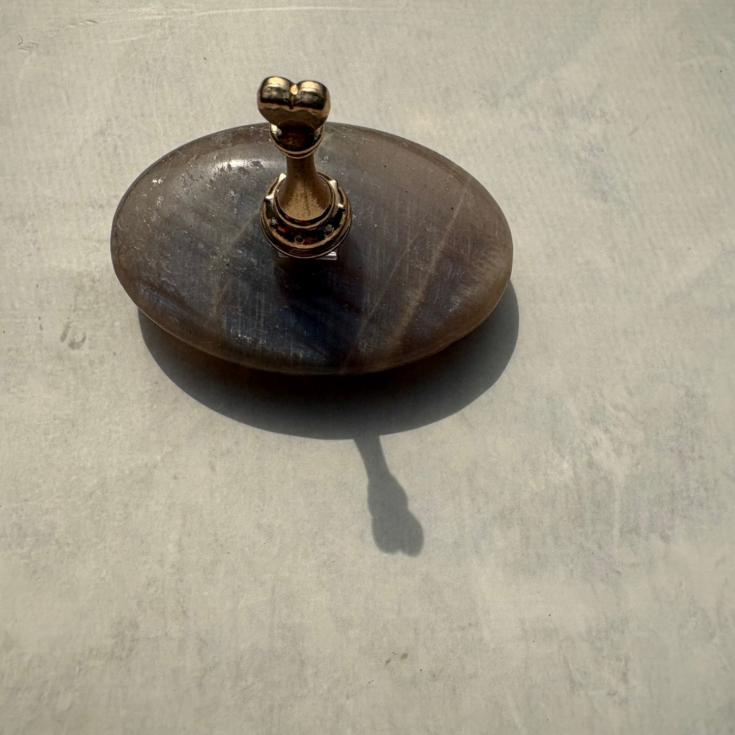 【即納品】 508 磁石無し moon stone tip stand  チップスタンド 天然石