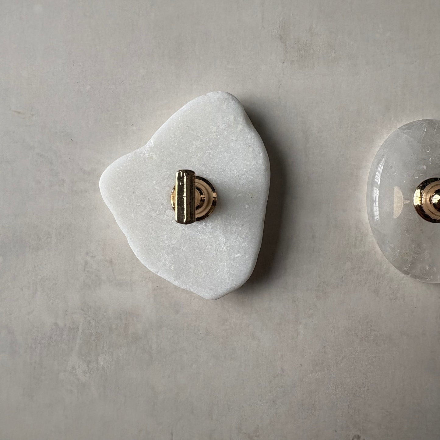 【即納品】	1 smoke stone  flat tip stand original  チップスタンド 天然石