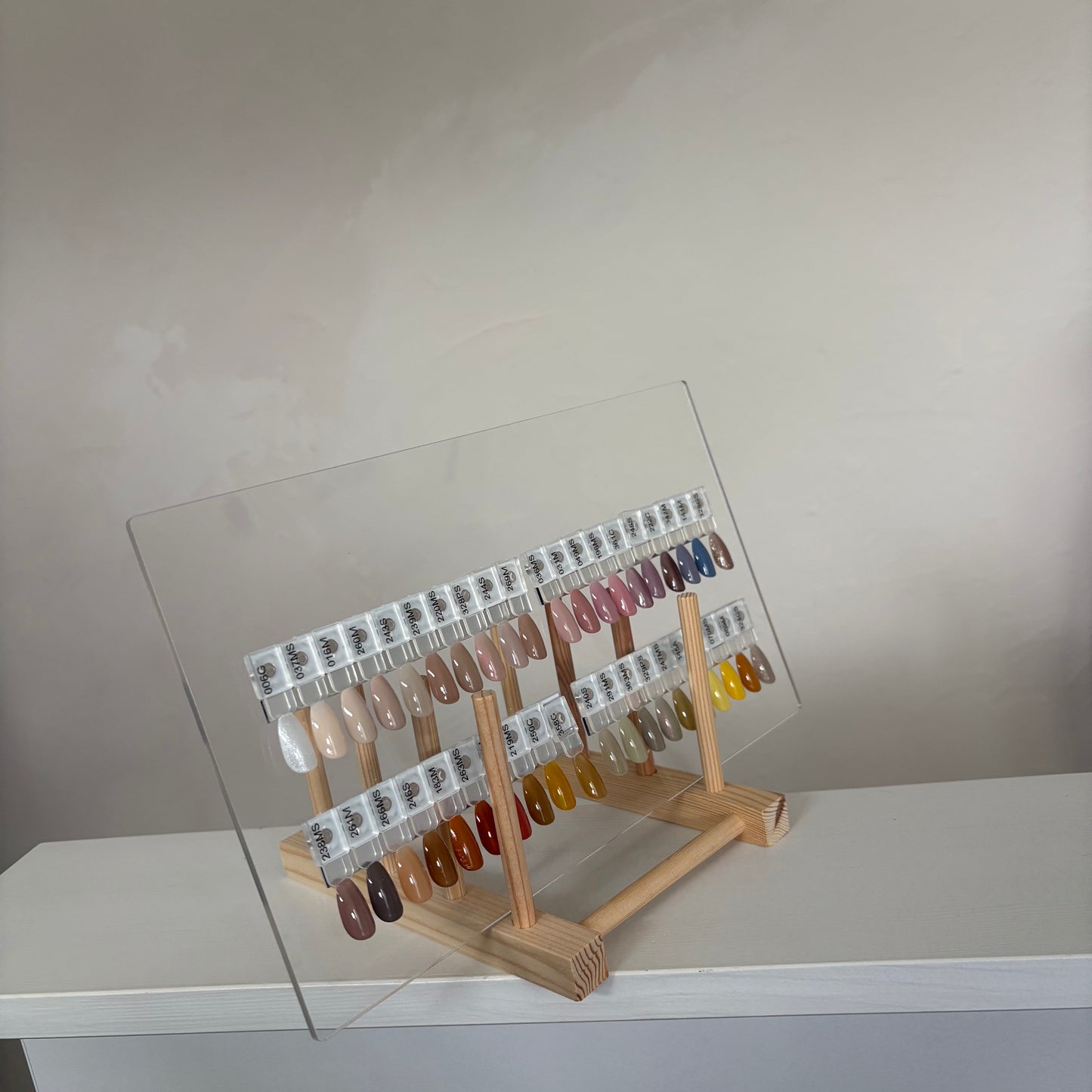 【予約販売品】	60color マグネット カラーチャート ディスプレイ Lsize LVS912D60Y