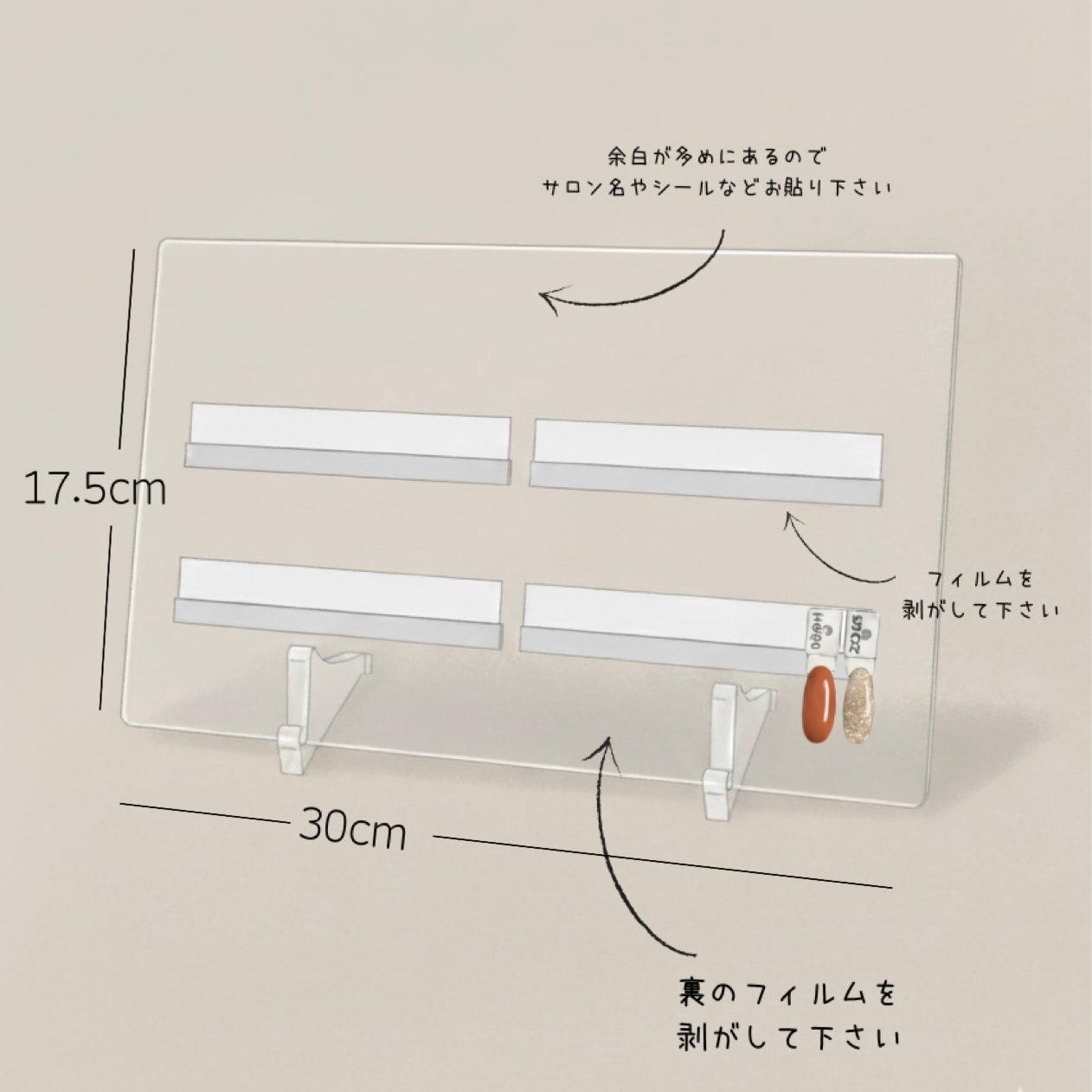 【予約販売品】40color マグネット カラーチャート ディスプレイ M size LVS912D40Y