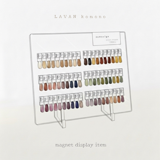 【即納品】60color マグネット カラーチャート ディスプレイ Lsize LVS912D60