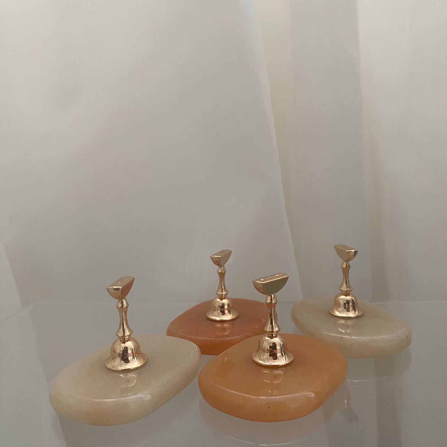 【即納品】	23 topaz B flat tip stand original チップスタンド 天然石 トパーズ  LVS258B