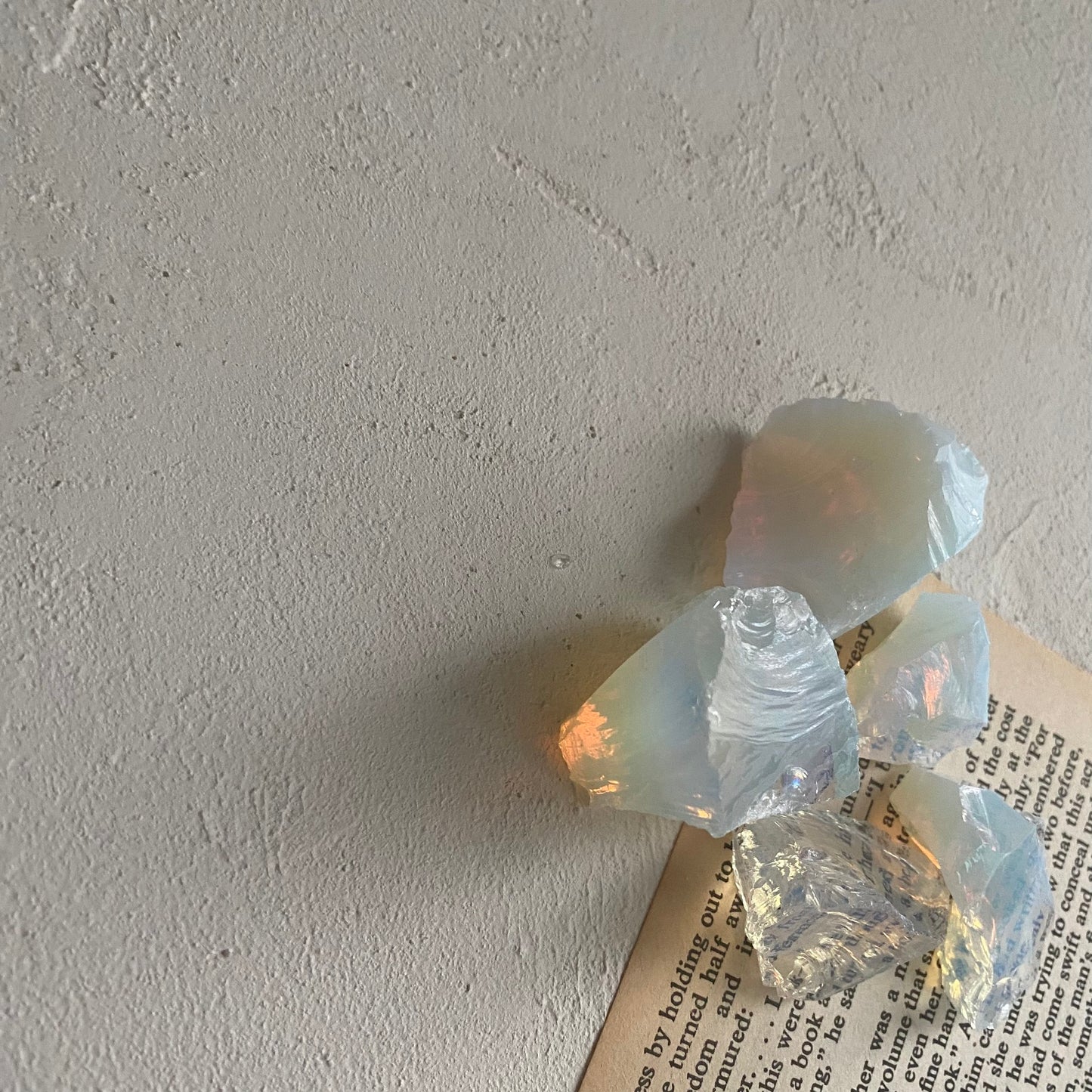 【即納品】fluorite stone  乳白　LVS176NYU