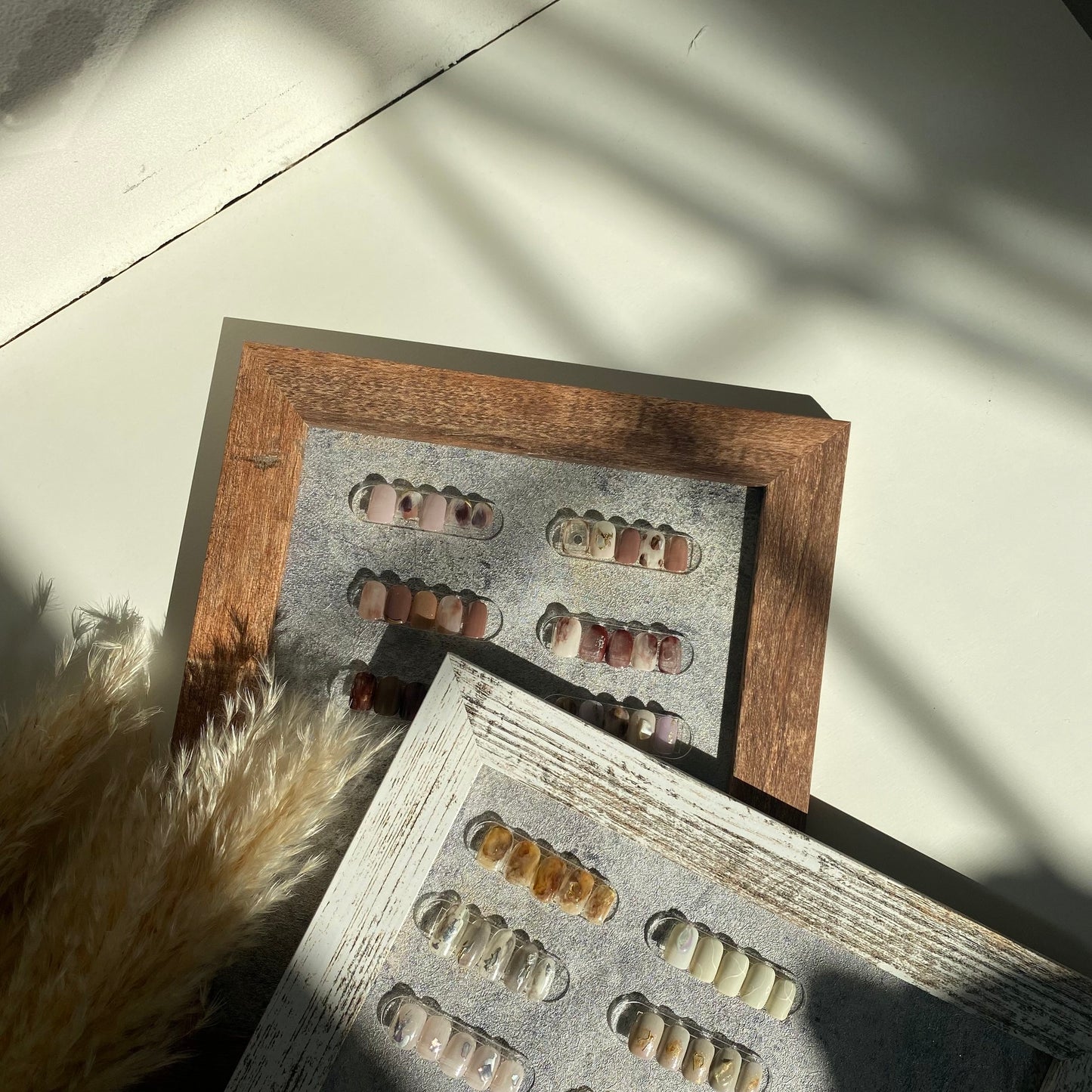 【즉납품】vintage taste 화이트 마그넷식 디스플레이 플레이트 10장 첨부 LVS902MW LVS900M10