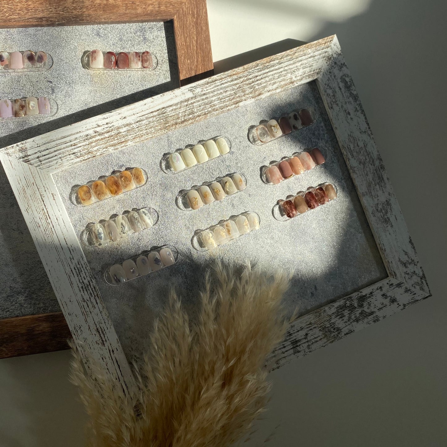 【즉납품】vintage taste 화이트 마그넷식 디스플레이 플레이트 10장 첨부 LVS902MW LVS900M10