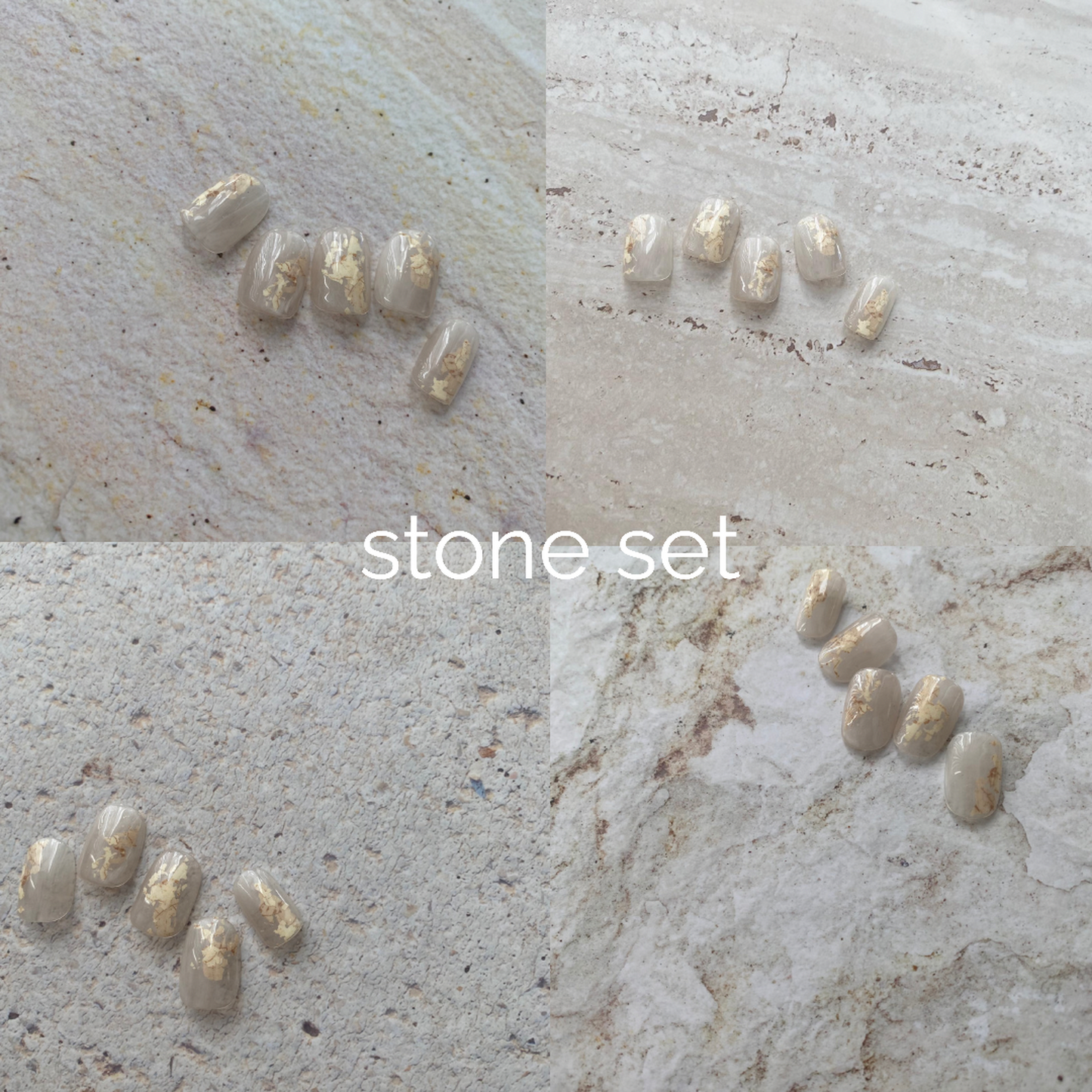 [Ready to ship]stone set(B) A3size large size photogenic sheet 4set LVS122LB