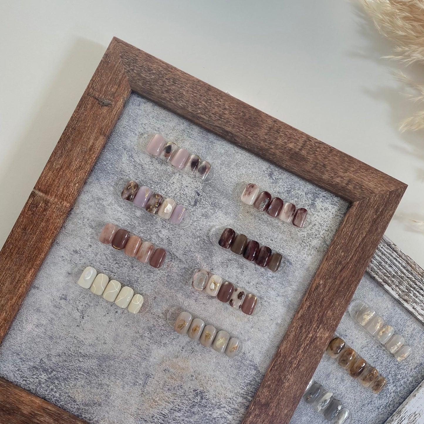 【즉납품】vintage taste 브라운 마그넷식 디스플레이 LVS902MB