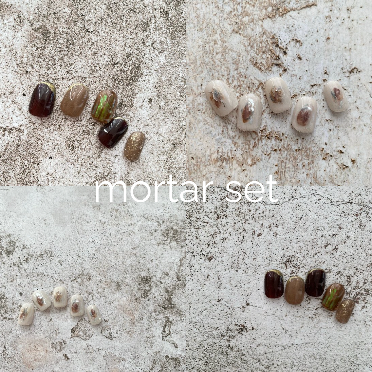 [Ready to ship] mortar set (D) A3size large size photogenic sheet 4set LVS122LD