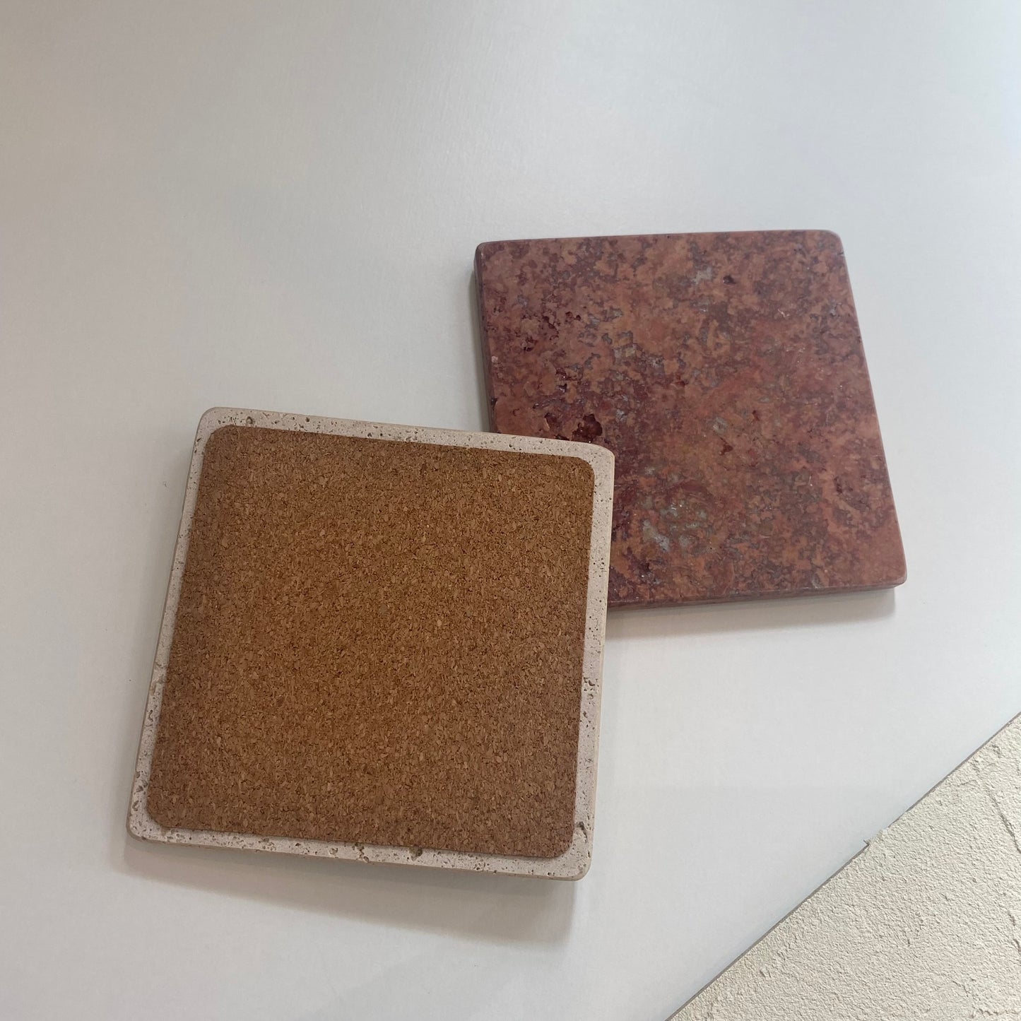 【即納品】柄少なめ　stone display ベージュ　LVS801BE