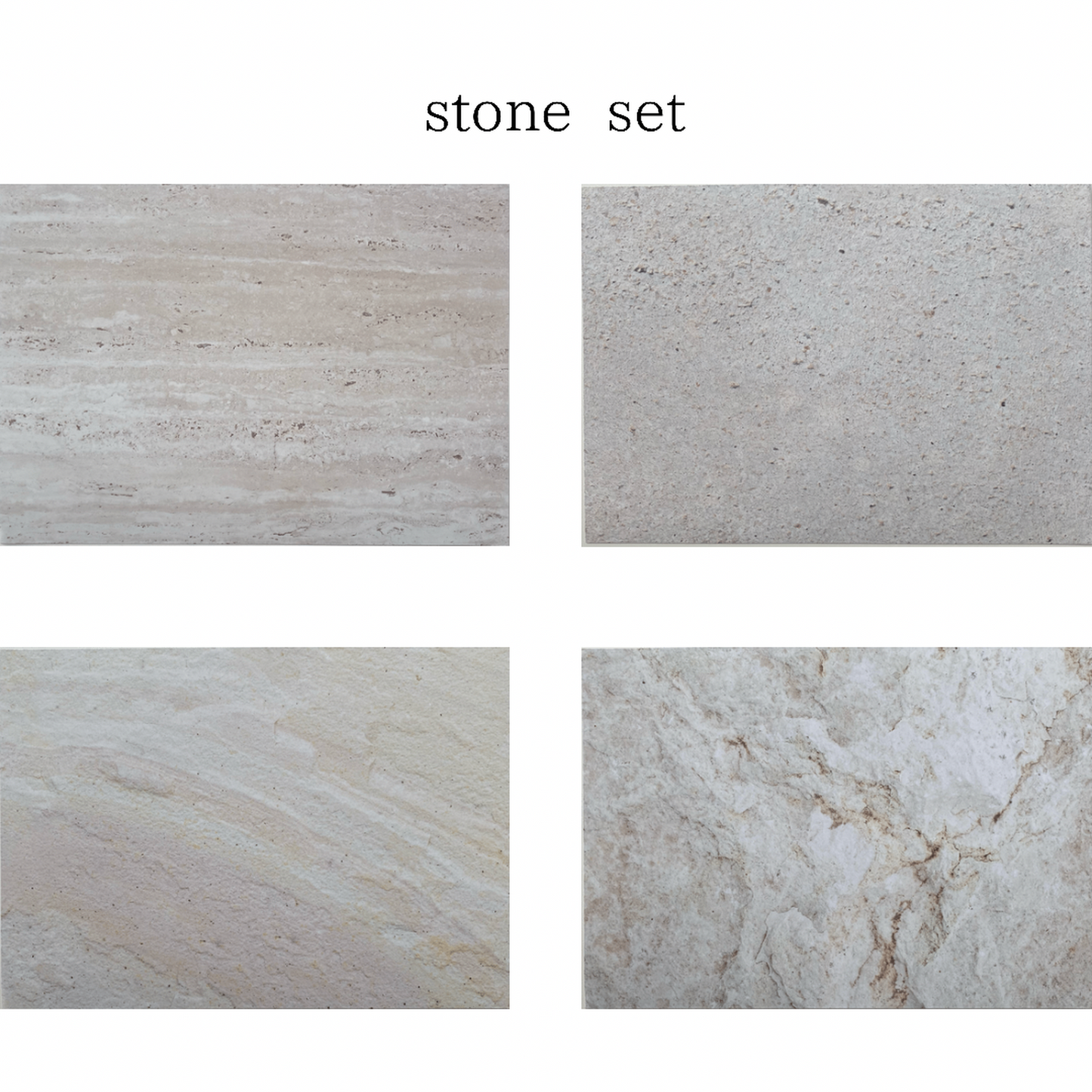 [Ready to ship] marble set (E) A3size large size photogenic sheet 4set LVS122LE