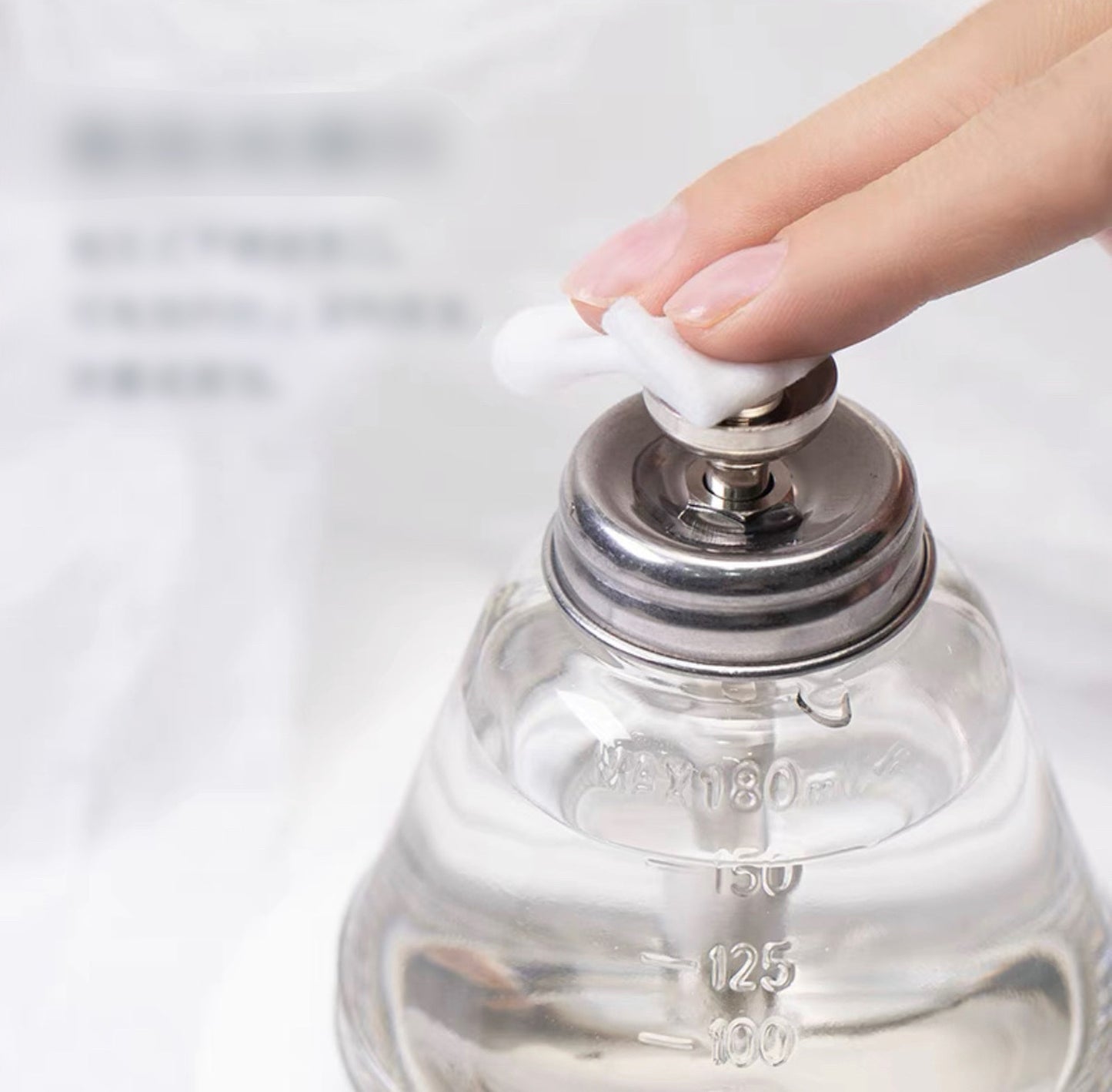 【즉납품】round glass dispenser 축 RJ 타입 LVS225RJ