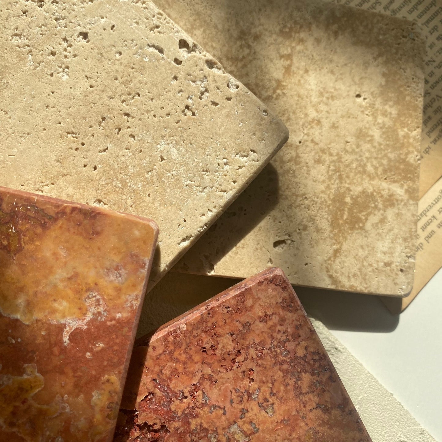 【即納品】柄少なめ　stone display ベージュ　LVS801BE