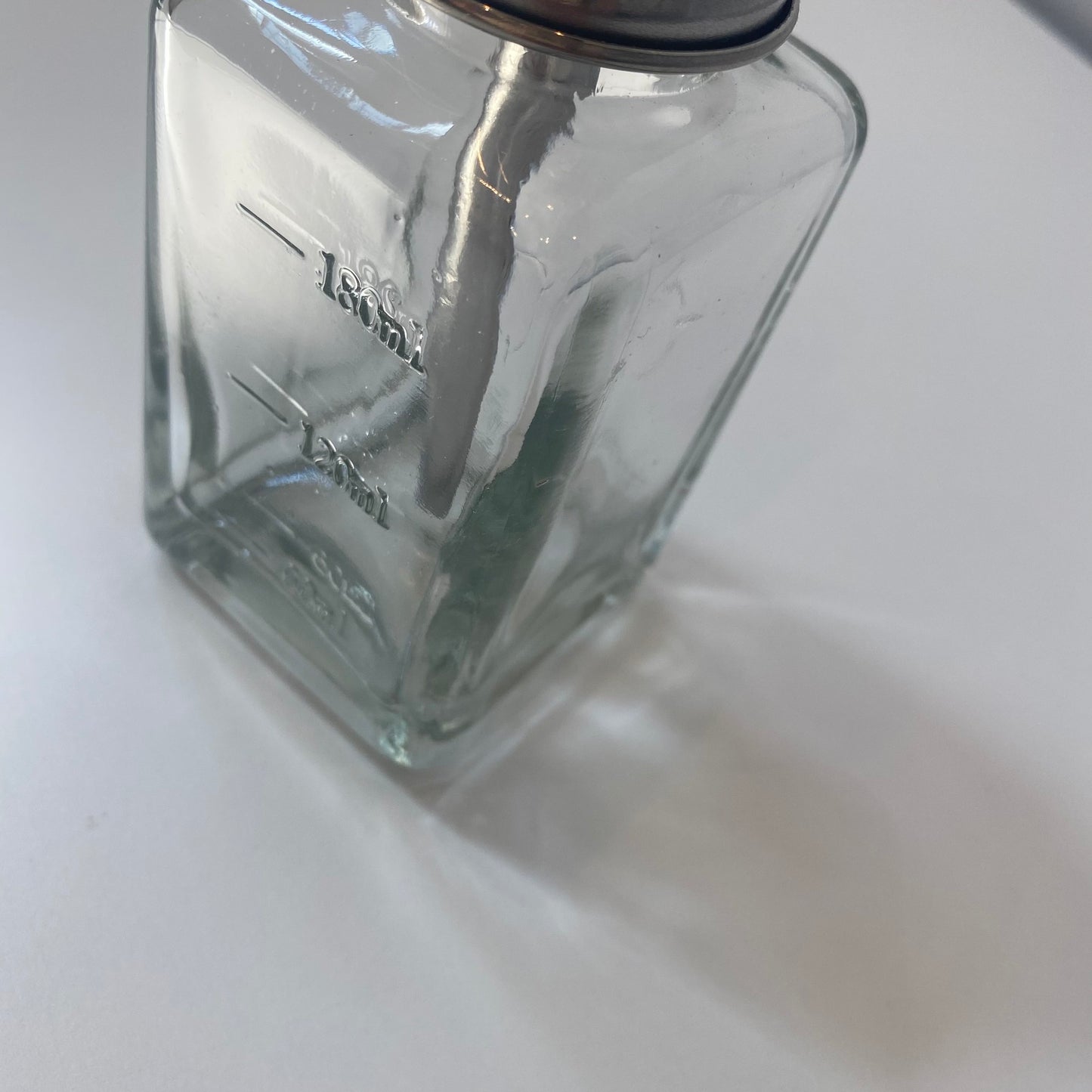 【즉납품】glass dispenser J타입 180ml 축 LVS222J180