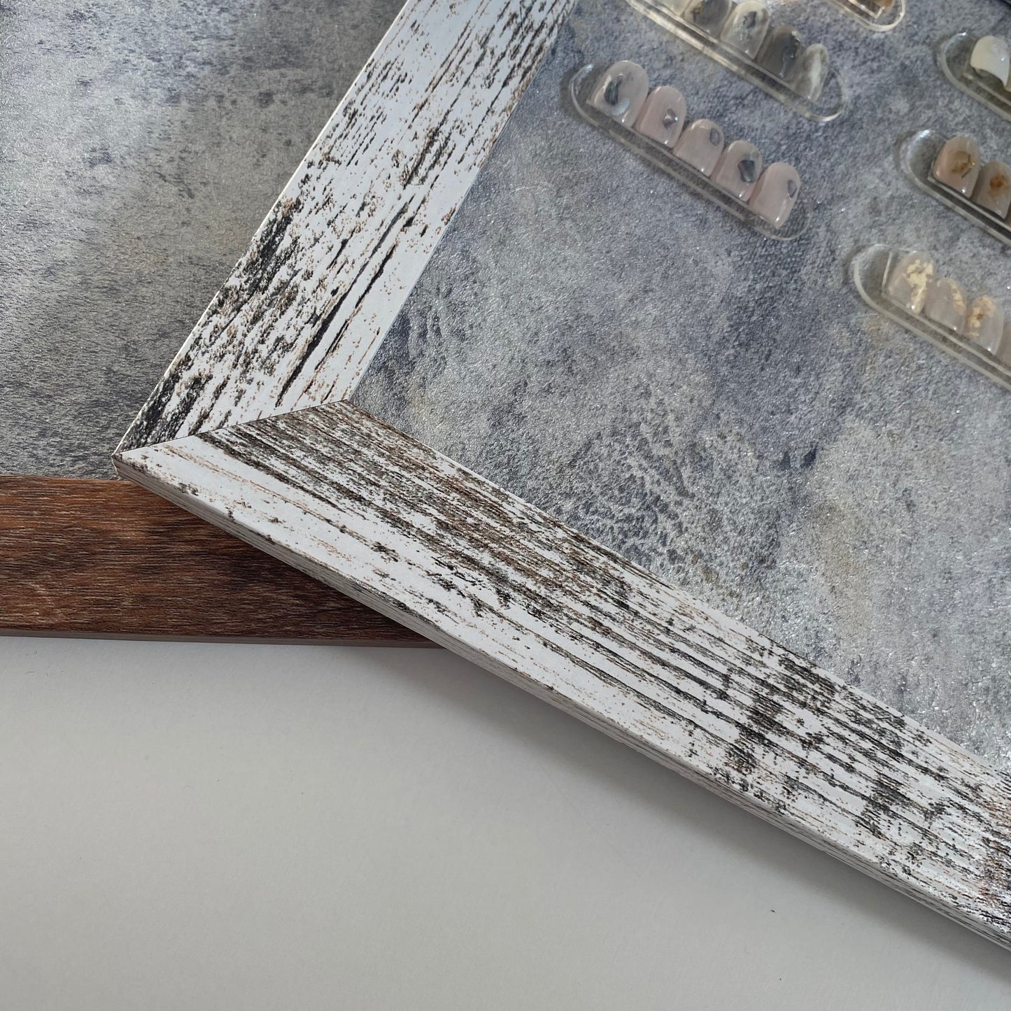 【즉납품】vintage taste 화이트 마그넷식 디스플레이 플레이트 10장 첨부 LVS902MW LVS900M10