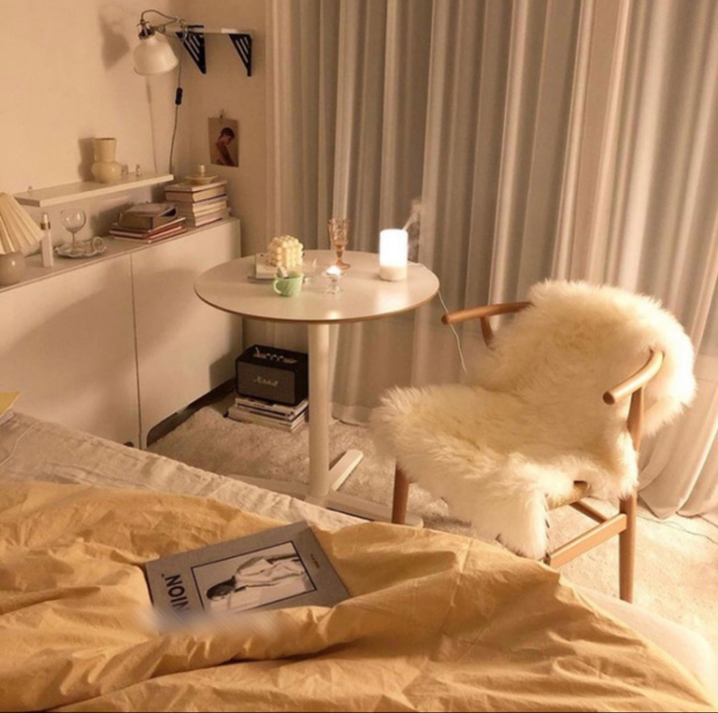 【即納品】fake fur fabric Ssize LVS186S