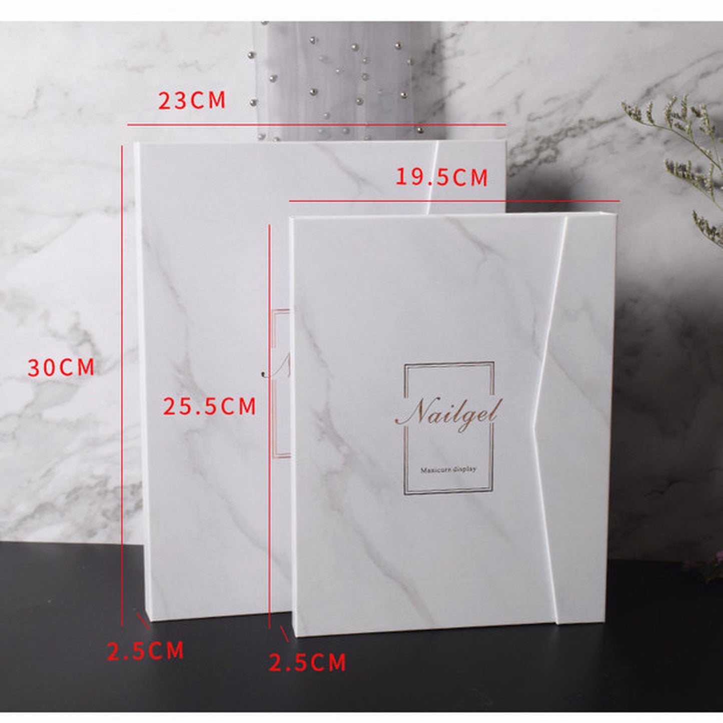 【即納品】アウトレット　Msize マグネット式 ネイル コレクションケース 　LVS905MM