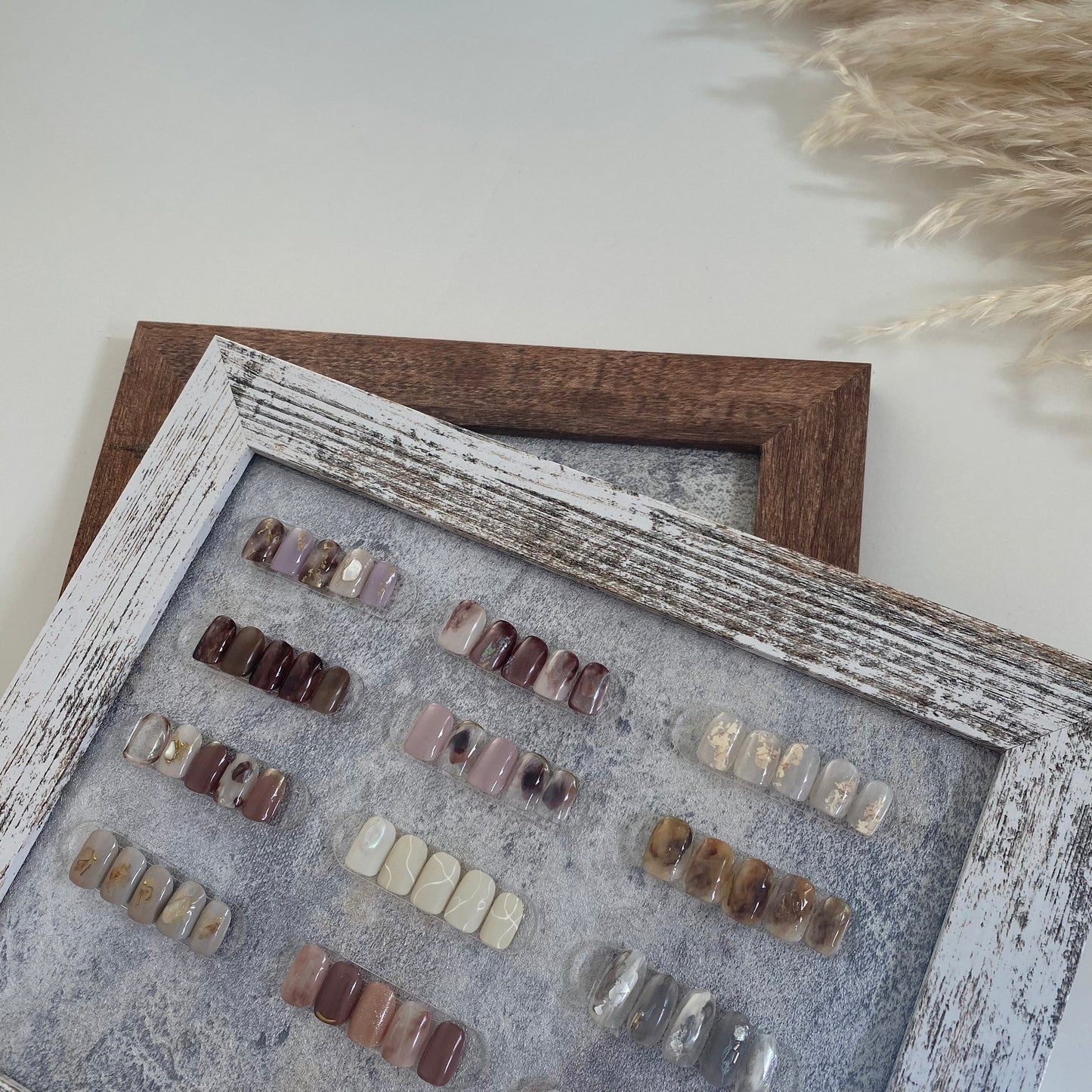 【즉납품】vintage taste 화이트 마그넷식 디스플레이 플레이트 10장 첨부 LVS902MW LVS900M10