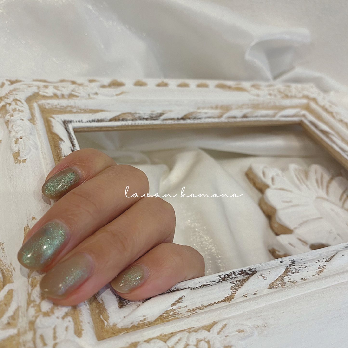 【즉납품】Shabby chic frame 모티브 LVS140MO