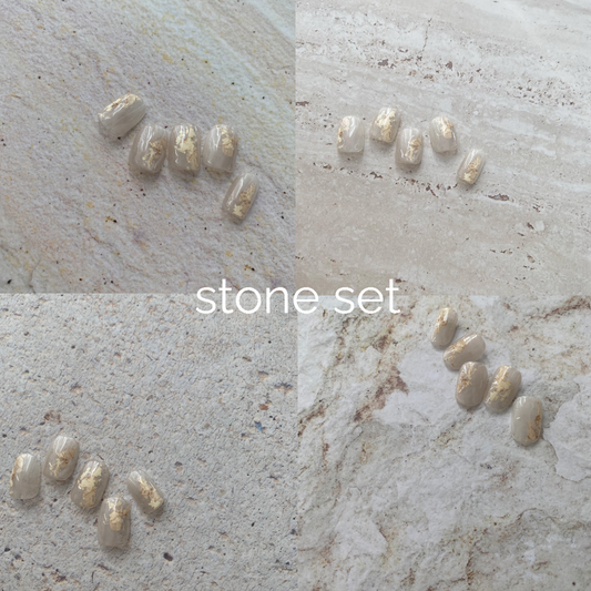 [即納品]stone set(B)  A4size photogenic sheet 4set　LVS122B