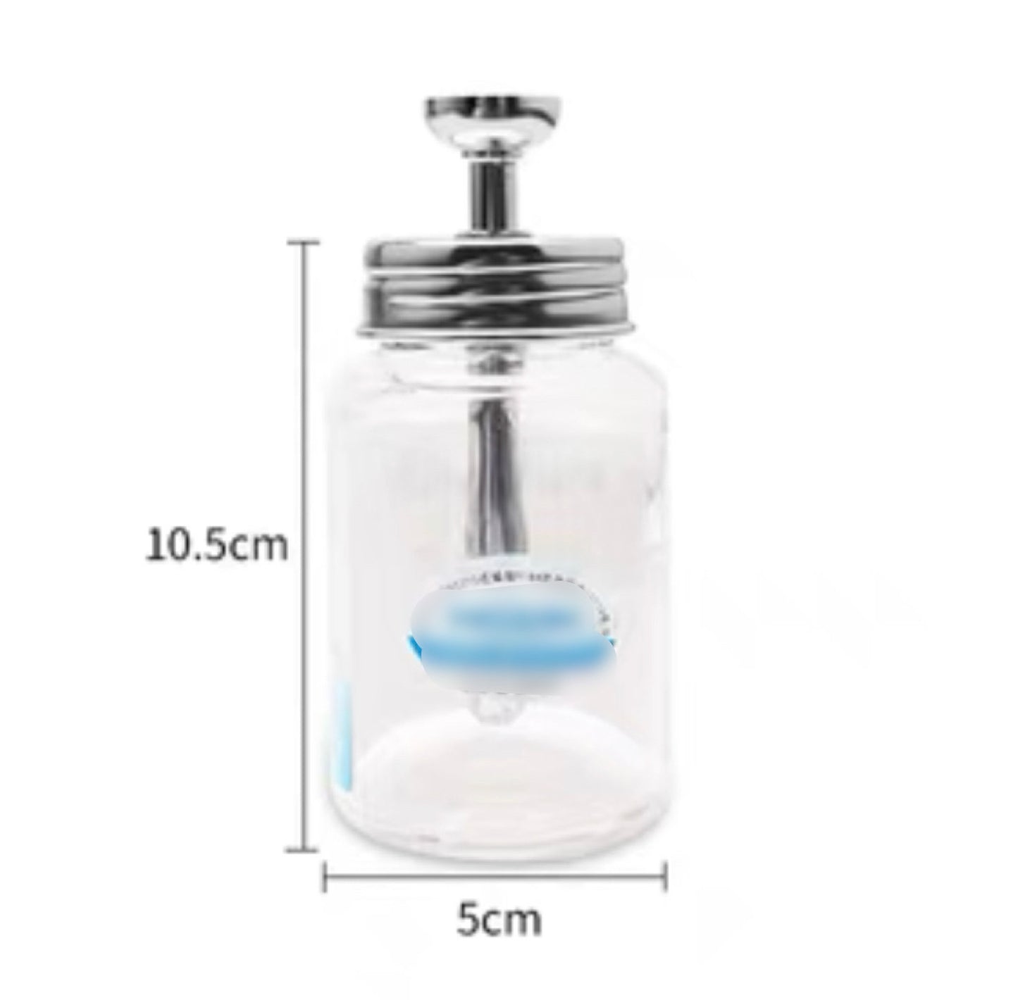【즉납품】glass dispenser A100 타입 100ml round 구멍 타입 LVS225A100